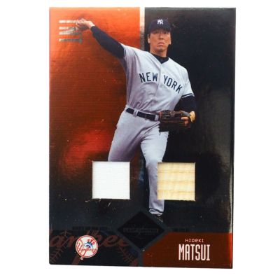 MLB 松井 秀喜 ニューヨーク・ヤンキース トレーディングカード/スポーツカード Donruss 2004 H #41 24/50 Game Jersey Bat Donruss