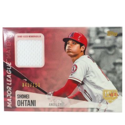 大谷翔平 topps2022パッチカード ヘリテージ クラブハウスコレクション