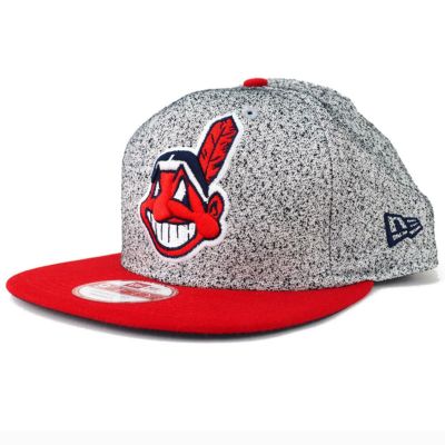 MLB クリーブランド・インディアンス キャップ/帽子 ビンテージ ロゴ 2トーン 9FIFTY スナップバック ニューエラ/New Era  グレー/レッド | セレクション | MLB NBA NFL プロ野球グッズ専門店 公式オンラインストア