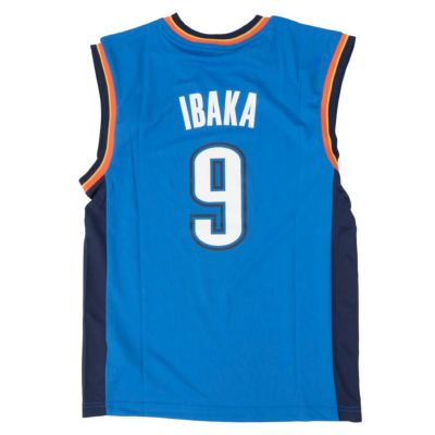 Nba サージ イバーカ オクラホマシティ サンダー ユニフォーム ジャージ Replica Jersey アディダス Adidas ロード セレクション Mlb Nba Nfl プロ野球グッズ専門店 公式オンラインストア