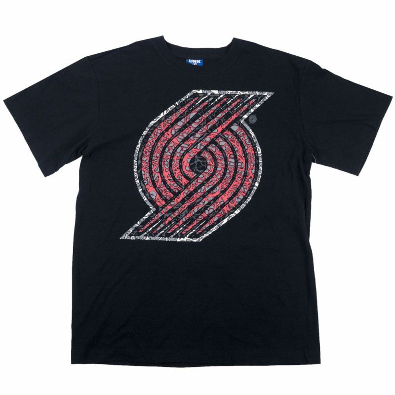 NBA ポートランド・トレイルブレイザーズ Tシャツ ライトニング ロゴ UNK ブラック【OCSL】 | セレクション | MLB NBA NFL  プロ野球グッズ専門店 公式オンラインストア