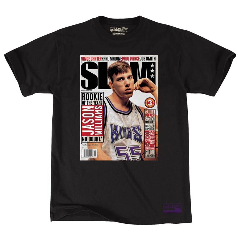 NBA サクラメント キングス ジェイソン ウィリアムス Tシャツ Mitchell&Ness NBA ジェイソン・ウィリアムス サクラメント