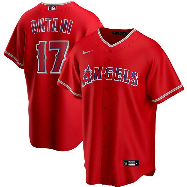 MLB 大谷翔平 ロサンゼルス・エンゼルス ユニフォーム/ジャージ 2020 レプリカ プレーヤー ナイキ/Nike レッド トレーニング特集  23wbsf セレクション MLB NBA NFL プロ野球グッズ専門店 公式オンラインストア