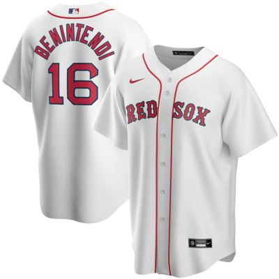 TheSensational Red Sox Jersey Vintage Red Sox by Majestic Matsuzaka #18 Baseball Jersey Size L