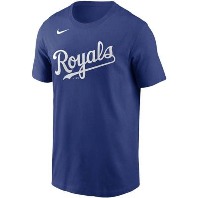 MLB カンザスシティ・ロイヤルズ Tシャツ チーム ワードマーク ナイキ/Nike ロイヤル【OCSL】