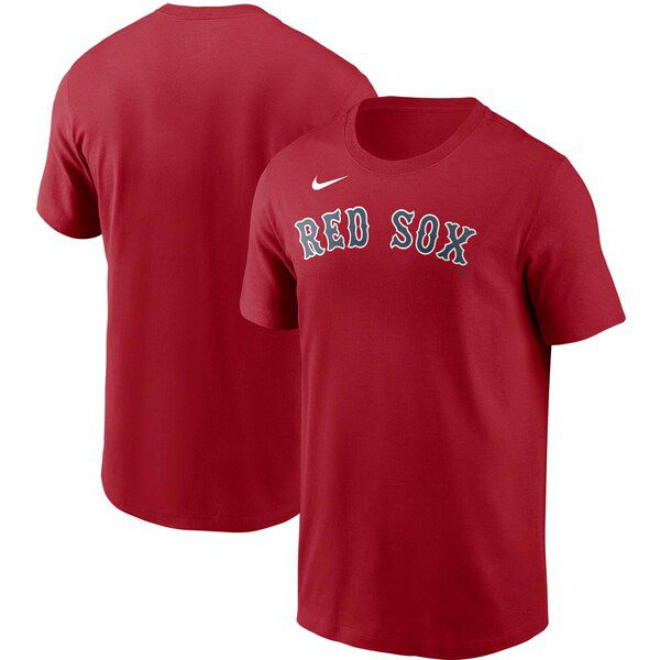 MLB ボストン・レッドソックス Tシャツ チーム ワードマーク ナイキ 