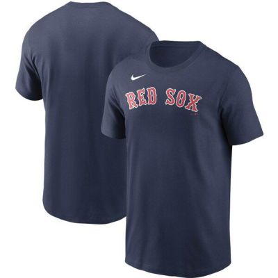 MLB ボストン・レッドソックス Tシャツ チーム ワードマーク