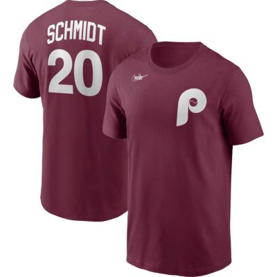 Nike Men's Philadelphia Phillies Mike Schmidt #20 Maroon