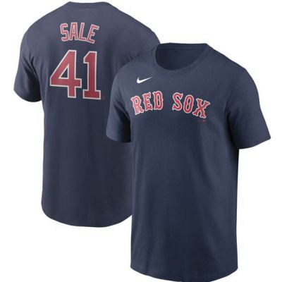 Youth Boston Red Sox Andrew Benintendi #16 Majestic Navy Blue Jersey  T-Shirt M