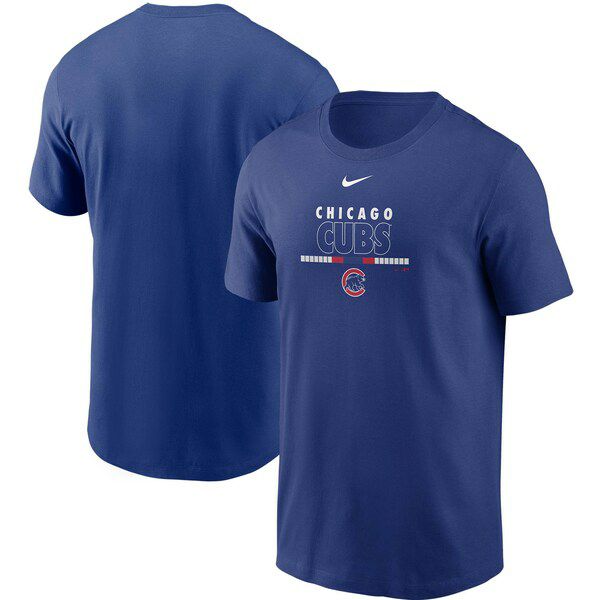 MLB シカゴ・カブス Tシャツ カラー バー ナイキ/Nike ロイヤル