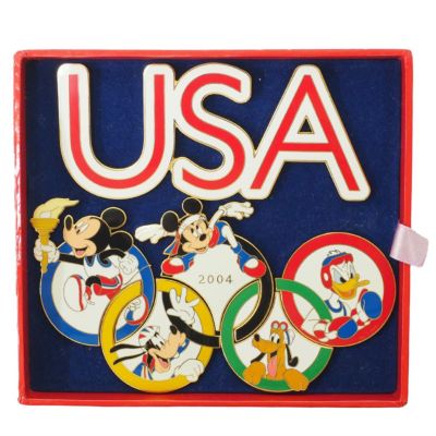 アメリカ代表 ディズニー 2004 アテネ USA Logo Pin : Hercules