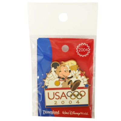 アメリカ代表 ディズニー 2004 アテネ USA Pin LE2004 アテネ