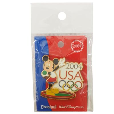 アメリカ代表 ディズニー 2004 アテネ USA Decathlon Sereis Pin