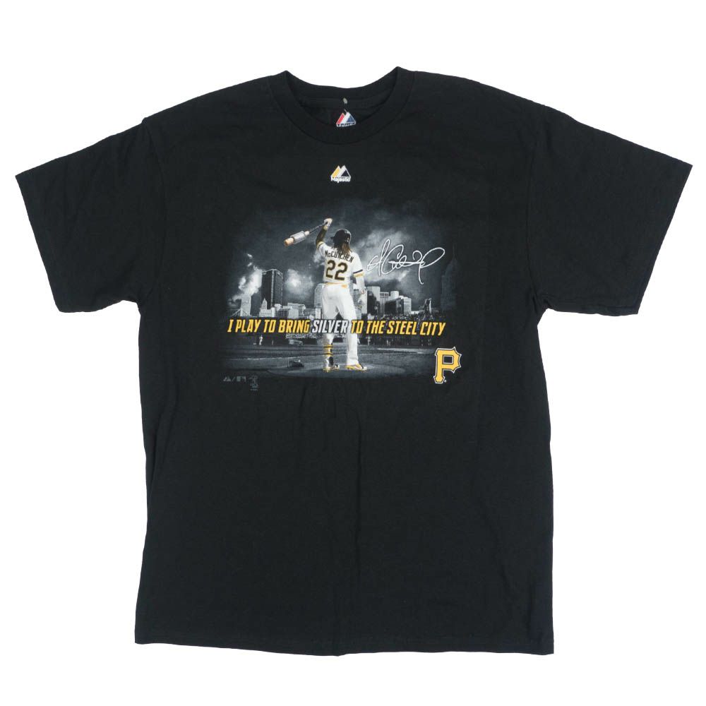 MLB アンドルー・マカチェン ピッツバーグ・パイレーツ Tシャツ Silver 
