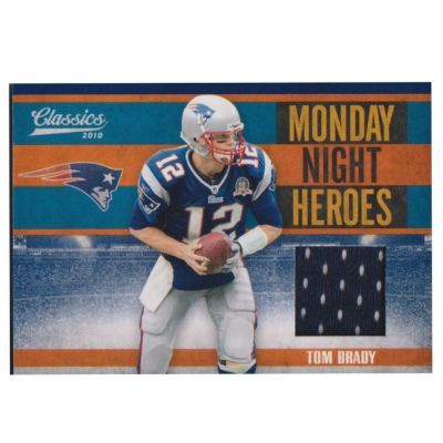 NFL トム・ブレイディ ペイトリオッツ トレーディングカード/スポーツカード  1点物 2010 ジャージ カード 43/150 Panini