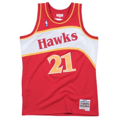 NBA ドミニク・ウィルキンス アトランタ・ホークス ユニフォーム/ジャージ スウィングマン ミッチェル＆ネス/Mitchell & Ness レッド【OCSL】2203MN特集