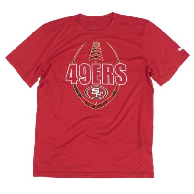 NFL 49ers Tシャツ アイコン パフォーマンス ナイキ/Nike レッド【OCSL】