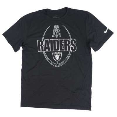 NFL レイダース Tシャツ アイコン パフォーマンス ナイキ/Nike ブラック【OCSL】