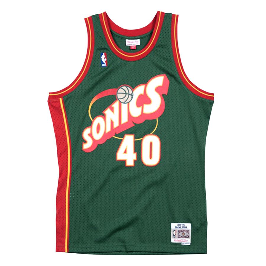 NBA ショーン・ケンプ シアトル・スーパーソニックス ユニフォーム 