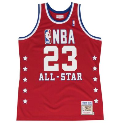 NBA マイケル・ジョーダン イースト ユニフォーム/ジャージ 1989オールスター ミッチェル＆ネス/Mitchell & Ness レッド2203MN特集