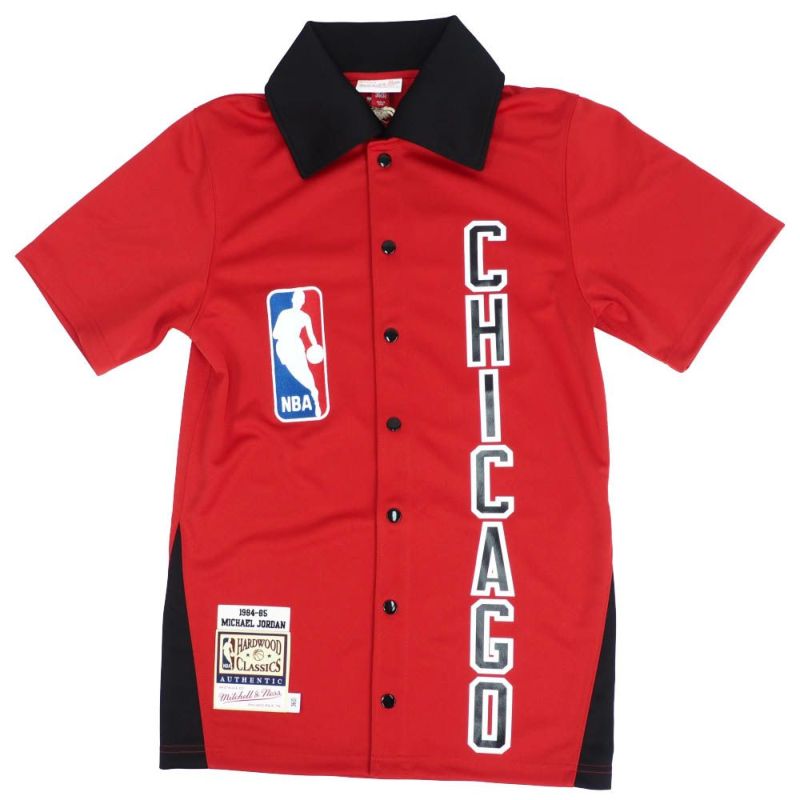 NBA マイケル・ジョーダン シカゴ・ブルズ オーセンティック シューティングシャツ 復刻 ミッチェル＆ネス/Mitchell & Ness  レッド2203MN特集 | セレクション | MLB NBA NFL プロ野球グッズ専門店 公式オンラインストア