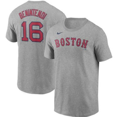 Youth Boston Red Sox Andrew Benintendi #16 Majestic Navy Blue Jersey  T-Shirt M