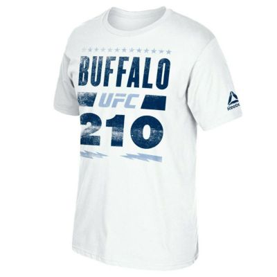 UFC Tシャツ 210 バッファロー オフィシャル ウェイイン リーボック/Reebok ホワイト【OCSL】