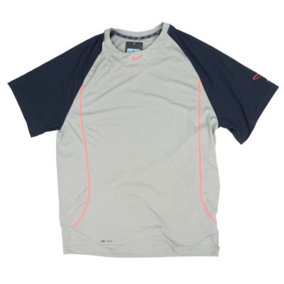 Nike GRIFFEY ケン・グリフィー・ジュニア Tシャツ スイングマン S/S トレーニング グレー/ブラック 512550-082 トレーニング特集【OCSL】