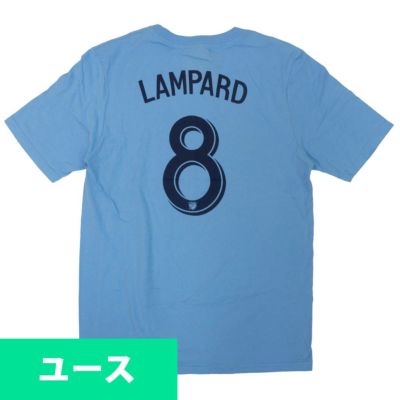 MLS フランク・ランパード ニューヨークシティFC Tシャツ ユース キッズ ネーム＆ナンバー アディダス/Adidas ライトブルー【OCSL】