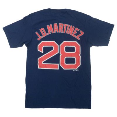 MLB フリオ・ダニエル・マルティネス ボストン・レッドソックス Tシャツ 2018 ワールドシリーズ マジェスティック/Majestic ネイビー【OCSL】 