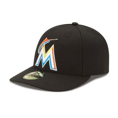 マーリンズ キャップ ニューエラ NEW ERA  MLB ゲーム オーセンティック ロークラウン オンフィールド 59FIFTY