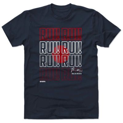 NBA 八村塁 ワシントン・ウィザーズ Tシャツ プレーヤー アート コットン  500Level ネイビー【OCSL】