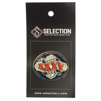 総合福袋 NFL PSG Logo Pin: Commemorative 第35回スーパーボウル ボール