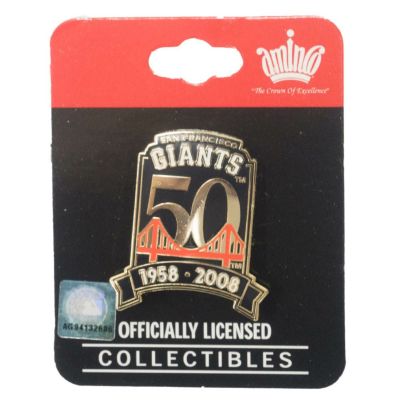 MLB サンフランシスコ・ジャイアンツ Team 50 th Anniversary pin Aminco