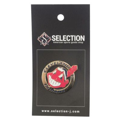 MLB クリーブランド・インディアンス Team Logo Circle Pin PSG