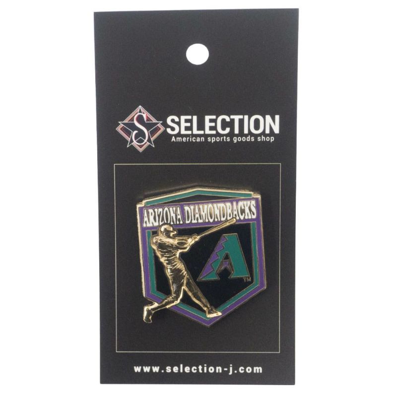 MLB アリゾナ・ダイヤモンドバックス Team Logo Slugger Pin PSG セレクション MLB NBA NFL プロ野球グッズ専門店 公式オンラインストア ARIZONA DIAMONDBACKS:D LOGO ゲームシャツ