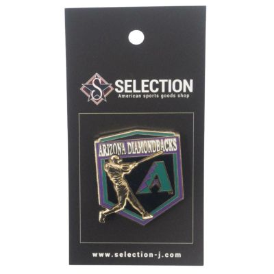 MLB アリゾナ・ダイヤモンドバックス Team Logo Slugger Pin PSG